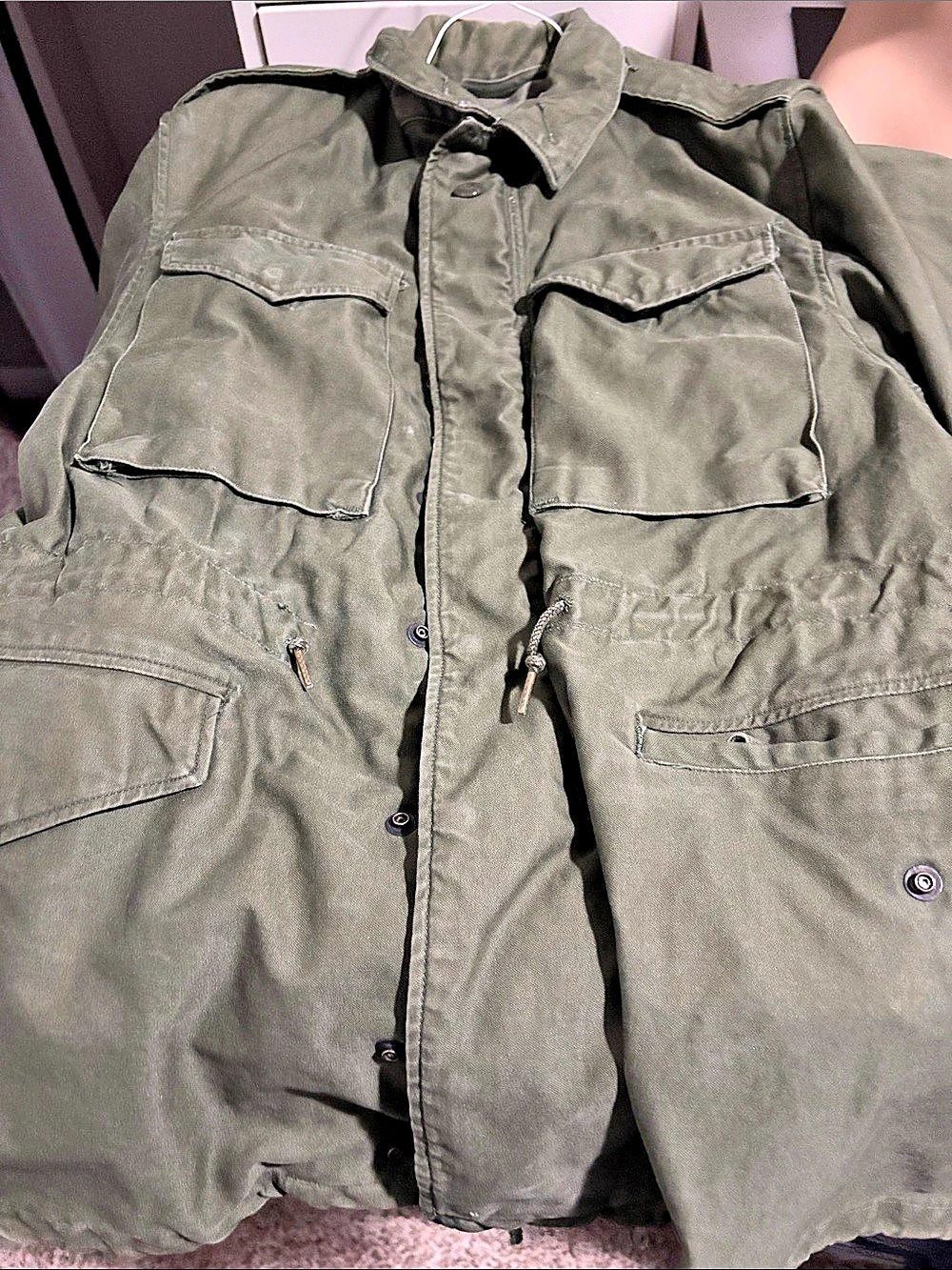 US Military M-1951 Field Jacket Men's Medium Green